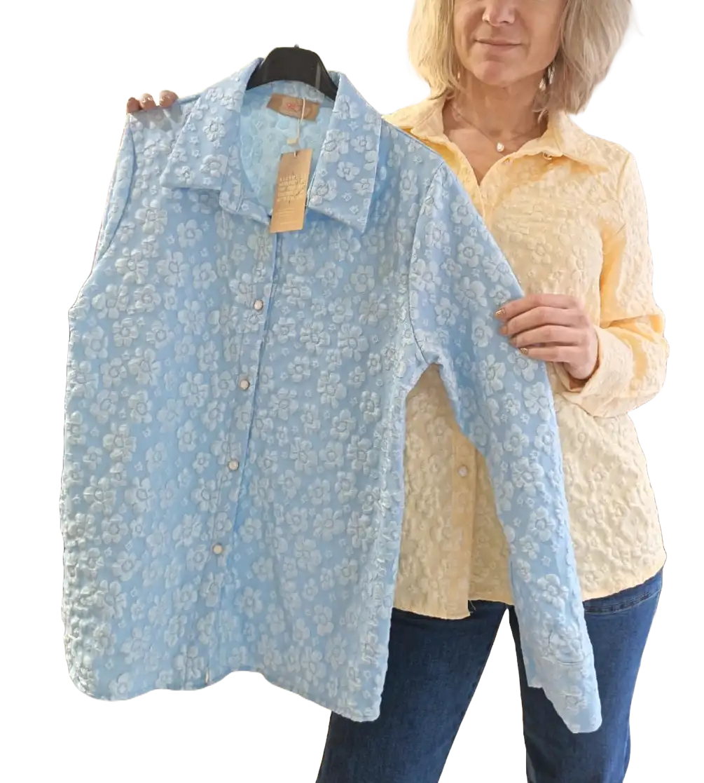 Chemise fleurs