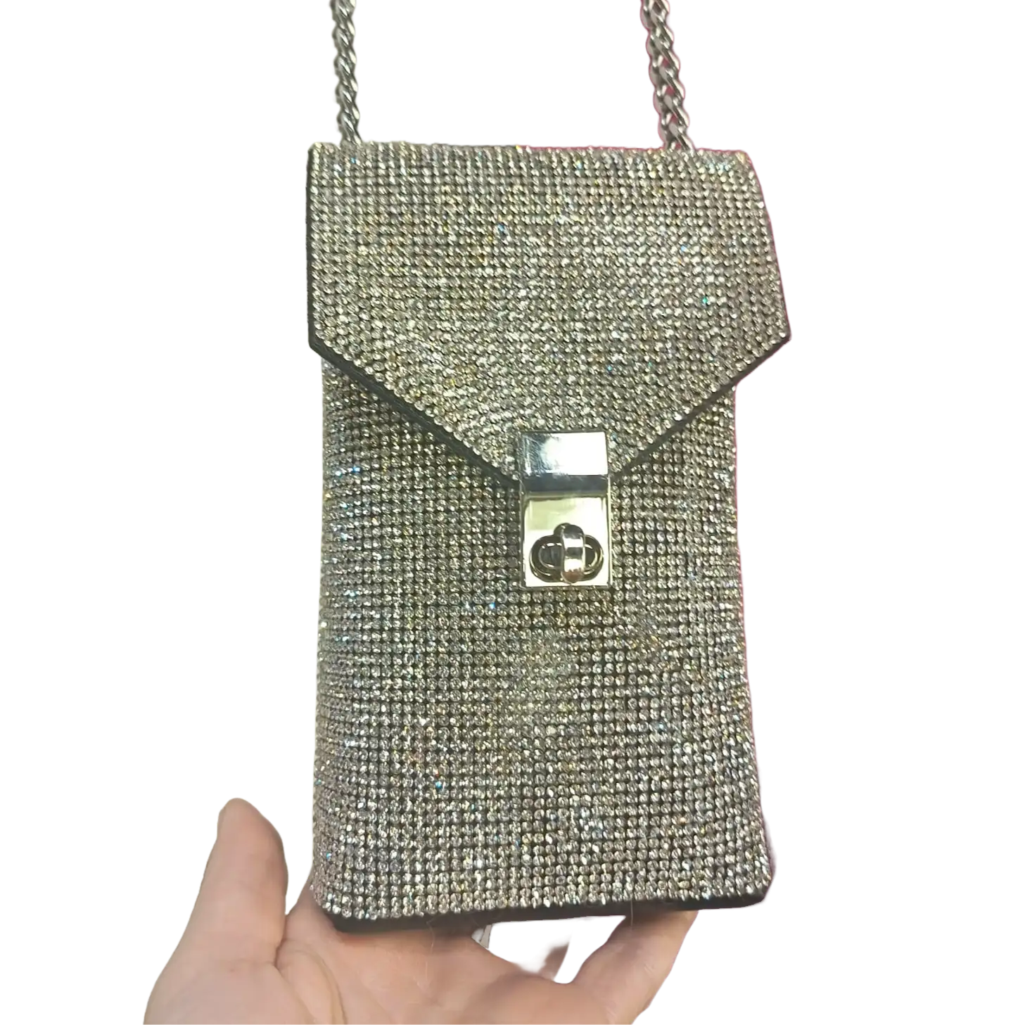 pochette strass