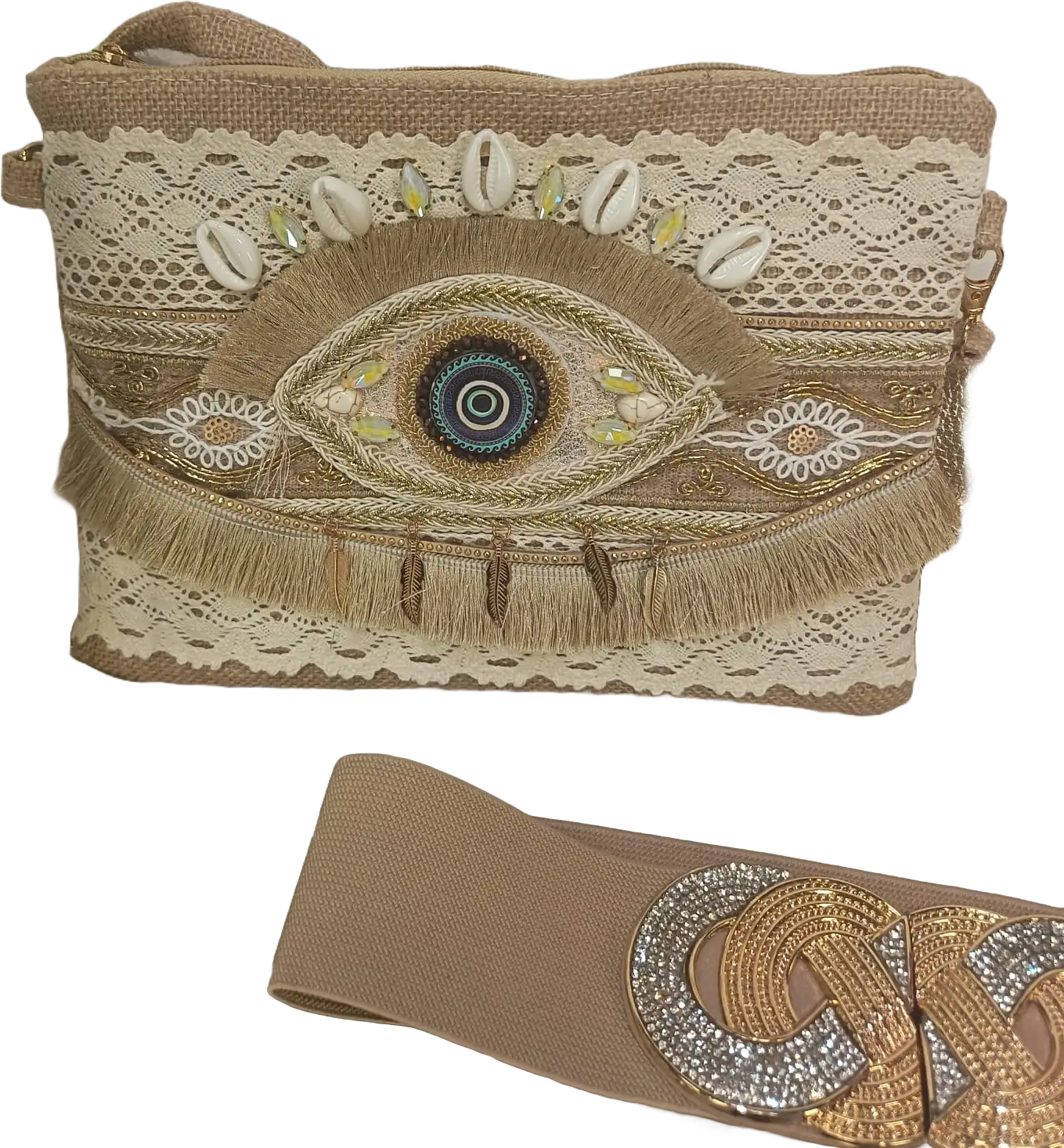sac bandoulière œil